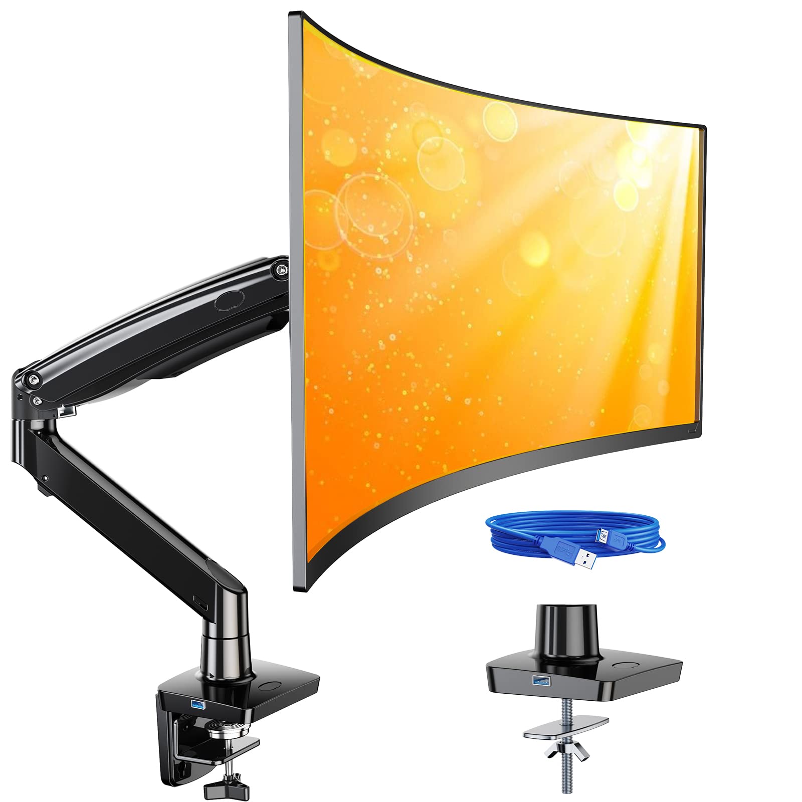 ErGear 13 to 40 inches Single Monitor Mount for Ultrawide Screens
| ErGear Single Monitor Arm Stand with Tilt and Rotat
